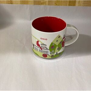 OHIO STARBUCKS collectible Mug You are Here Collection